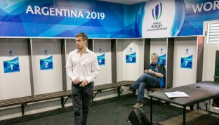 Una comitiva de World Rugby visitó nuevamente las tres sedes del Mundial Juvenil M20