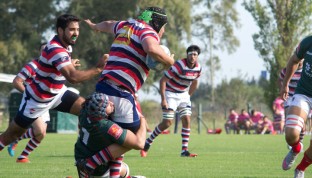 Adrián Bacchella apoyó dos tries en la victoria sobre los marplatenses
