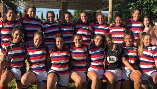 Mixto. El tricolor llevó sus equipos de rugby masculino y femenino a La Cañada RC