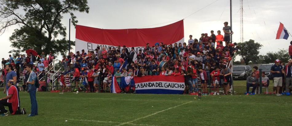 La banda del gaucho acompañó al tricolor una vez más