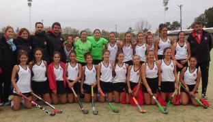 Barzante y Bisconti, poniendo bien arriba los colores del club