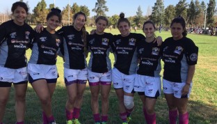 Las representantes de Old Resian, juntas en Esperanza